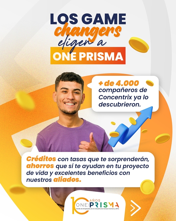 Los game changers eligieron a ONE PRISMA